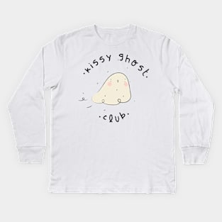 kissy ghost club Kids Long Sleeve T-Shirt